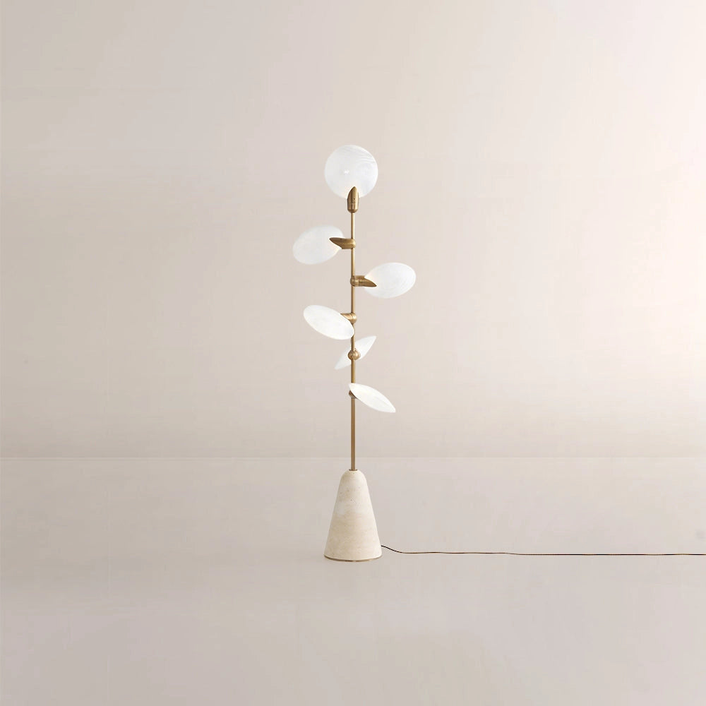 Lyno Organic Leaf Floor Lamp