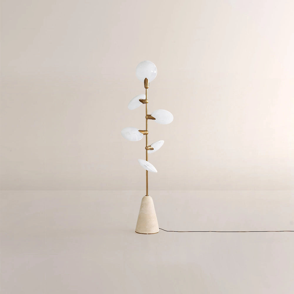 Lyno Organic Leaf Floor Lamp