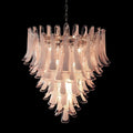 ManChandelier – 52 petals – Pinkorcove Murano