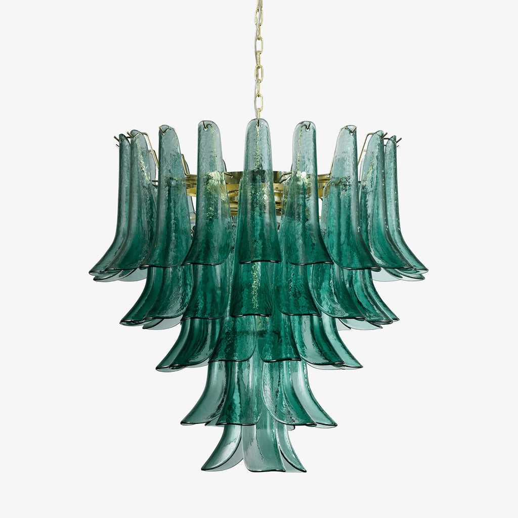 Manorcove Murano Petal Chandelier
