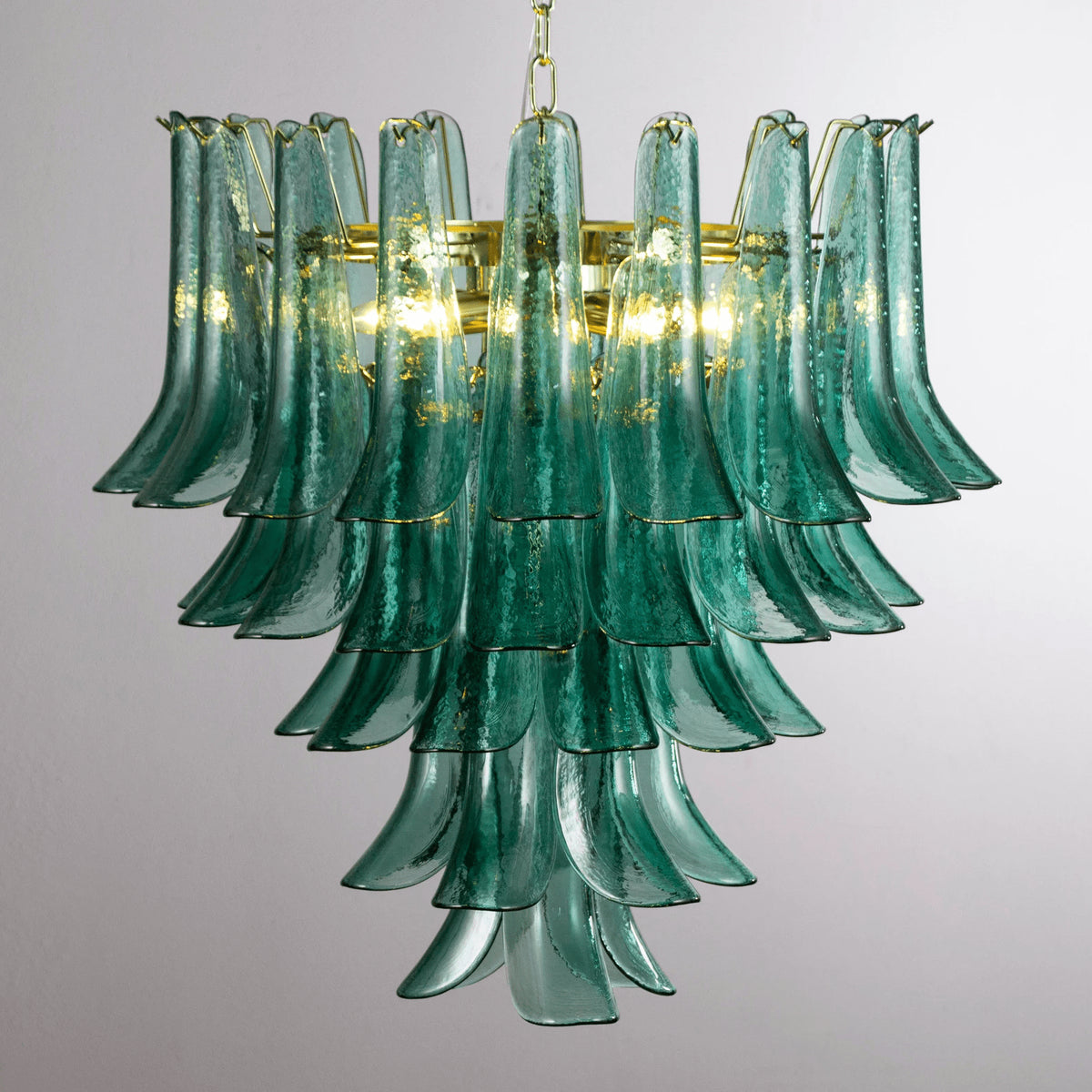 Manorcove Murano Petal Chandelier