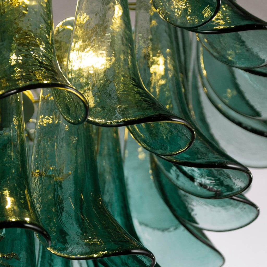 Manorcove Murano Petal Chandelier