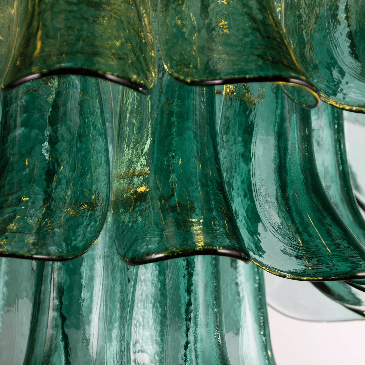 Manorcove Murano Petal Chandelier
