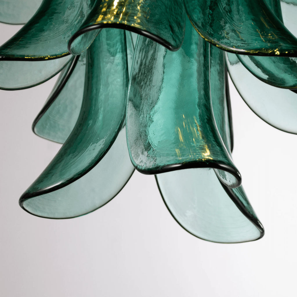 Manorcove Murano Petal Chandelier
