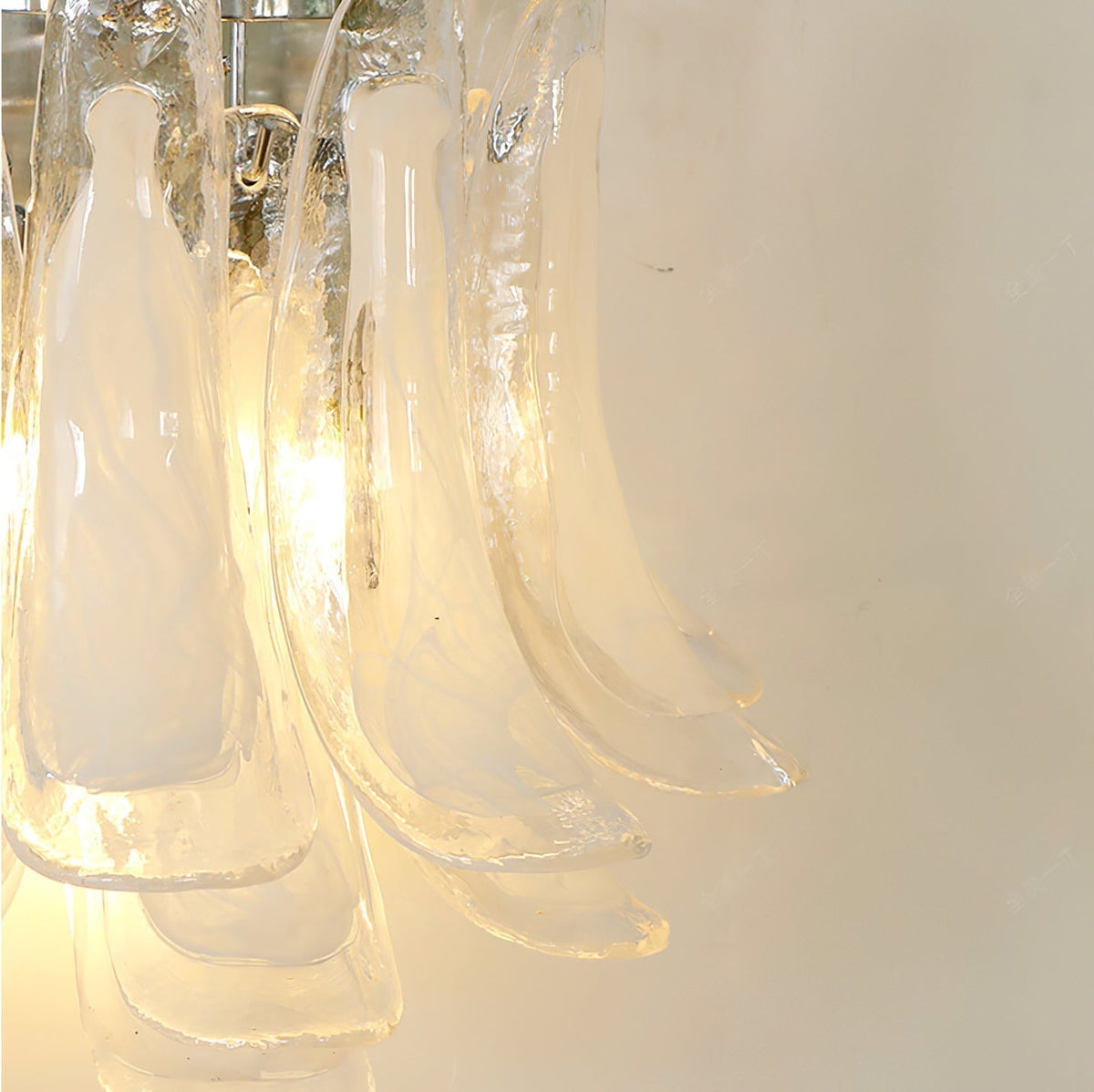 Manorcove Murano Petal Wall Sconce