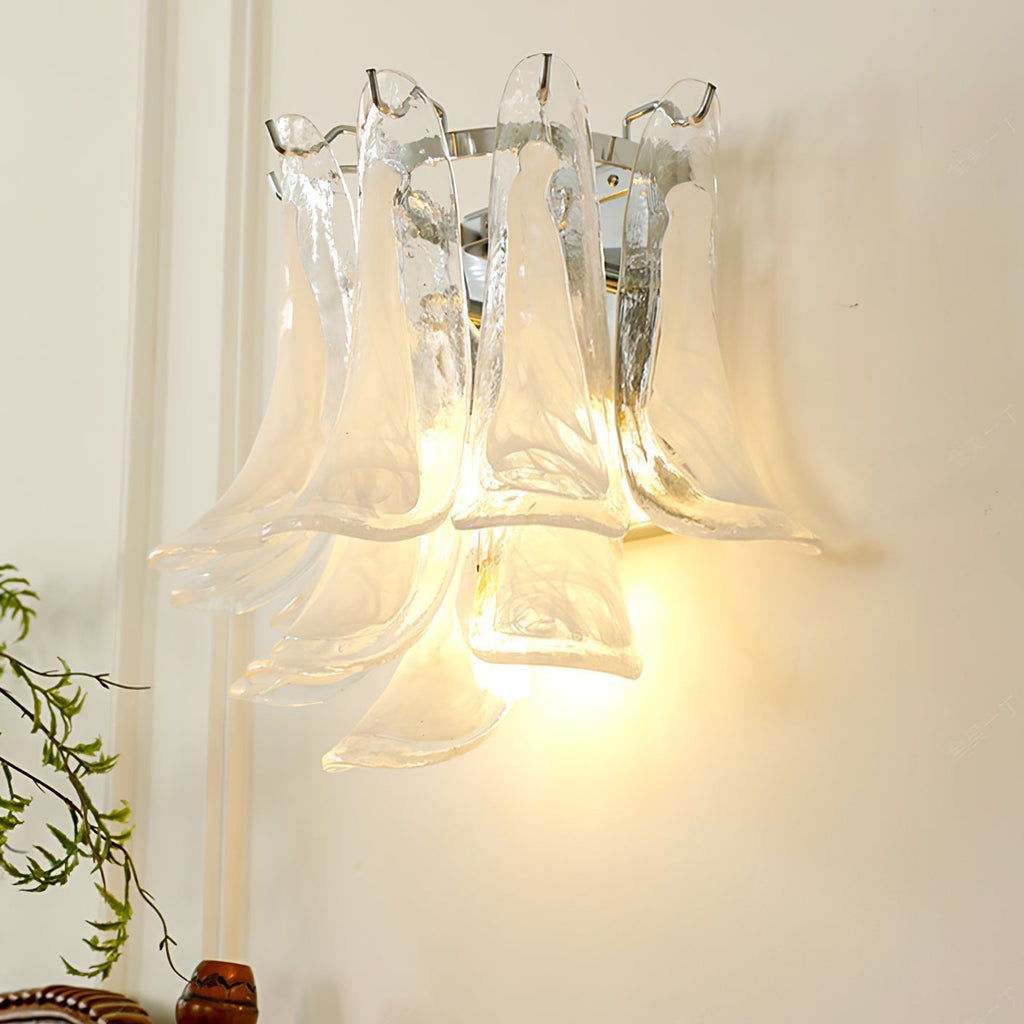 Manorcove Murano Petal Wall Sconce