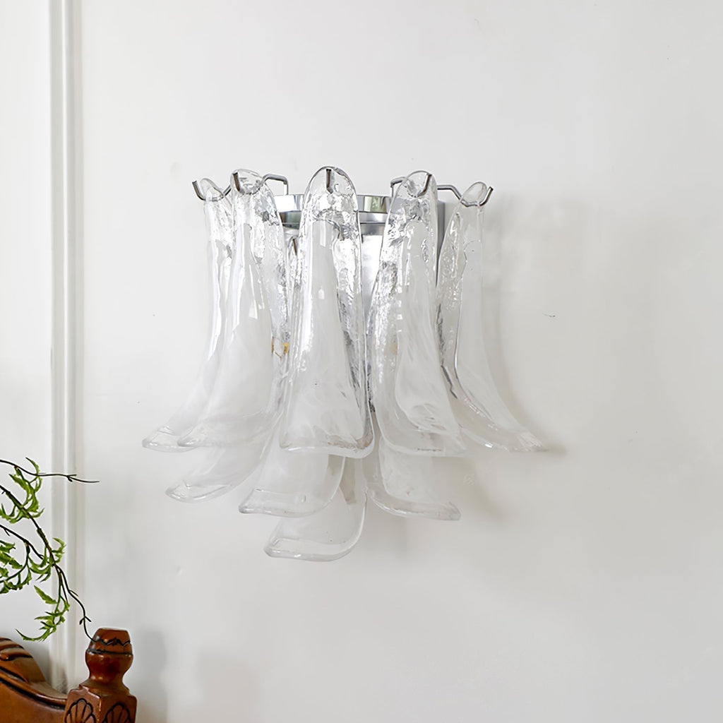 Manorcove Murano Petal Wall Sconce