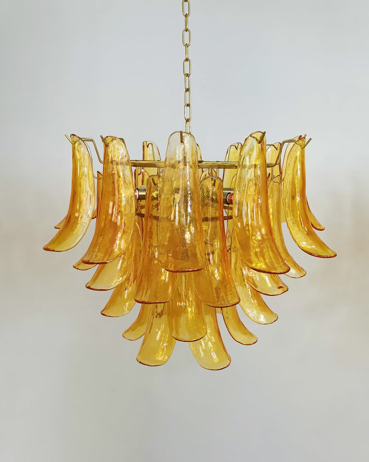 Manorcove Murano Glass Petal Chandelier