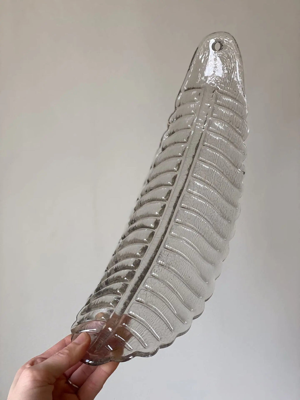 Murano Glass Leaf Chandelier - 36 Glass Leaves – Smoked