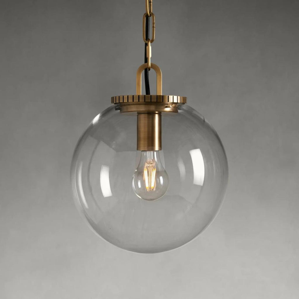 Nelson Globe Pendant with Rod