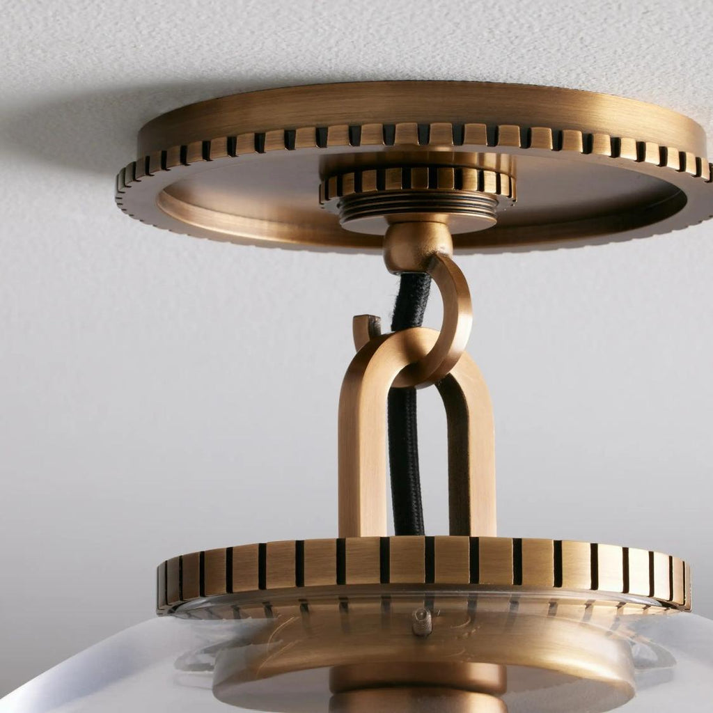 Nelson Globe Flush Mount
