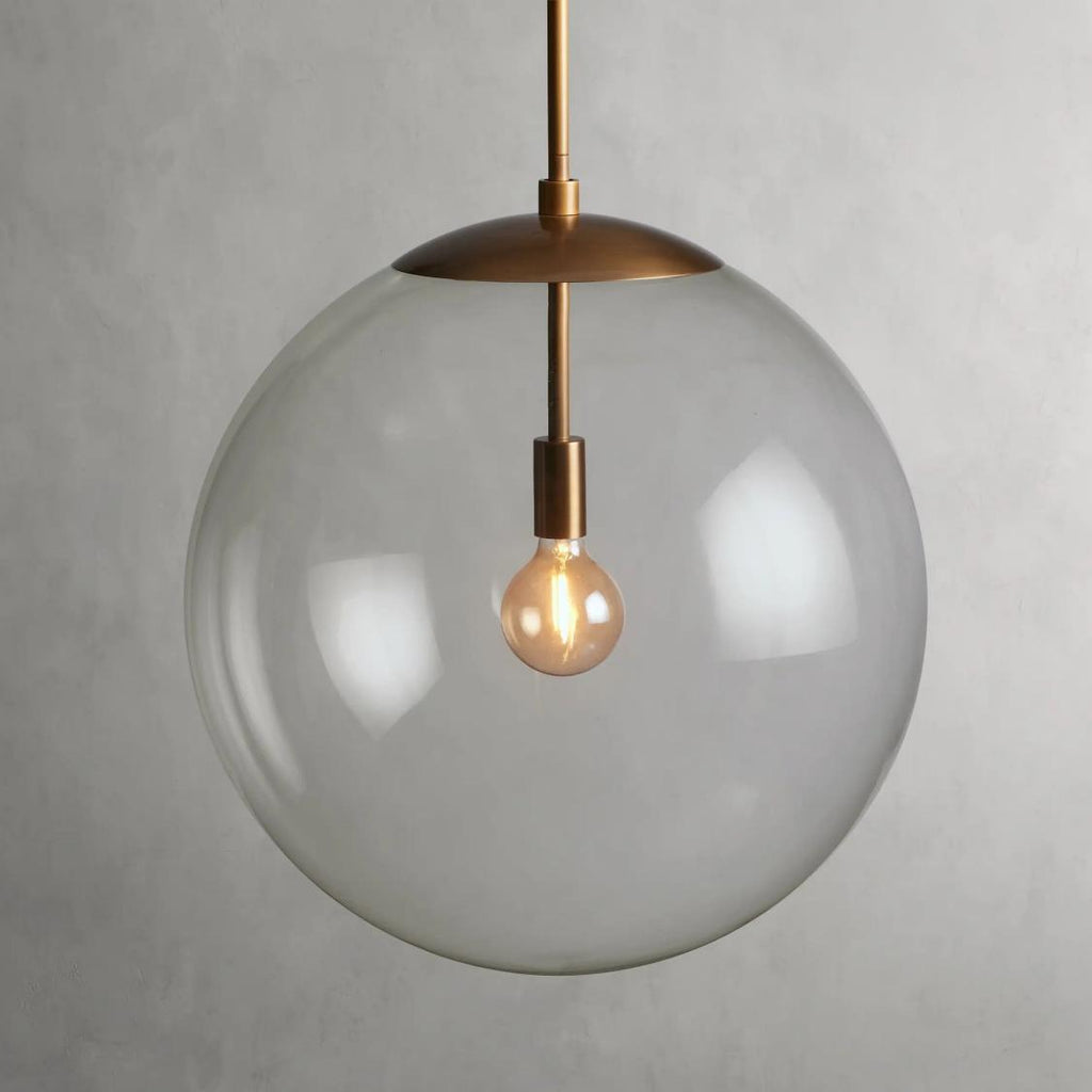 Nelson XL Globe Pendant with Rod