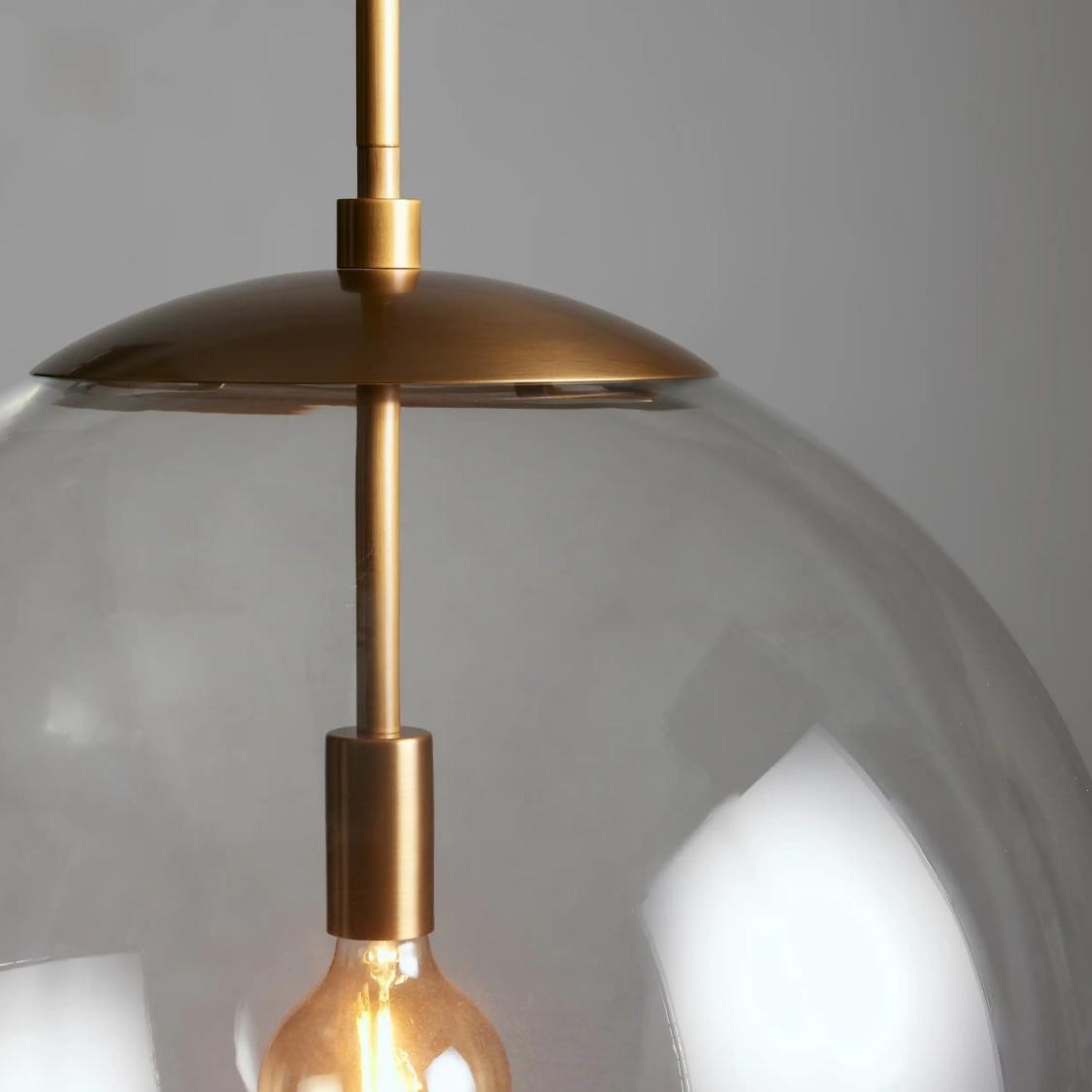 Nelson XL Globe Pendant with Rod