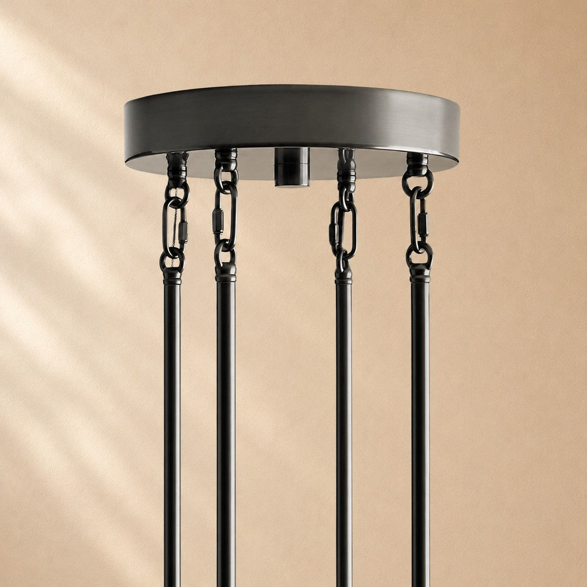 Norris Art Glass Round Chandelier 60"
