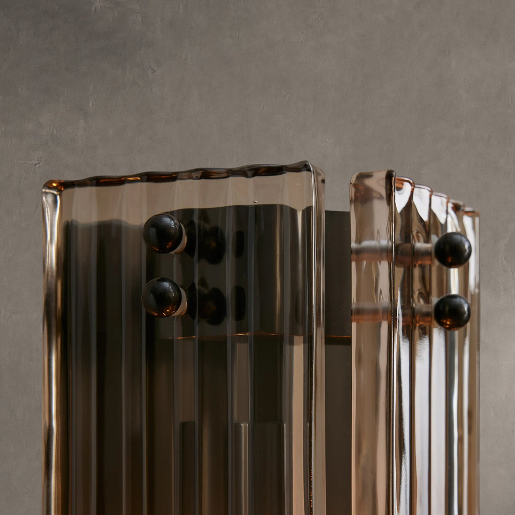 Norris Fluted Glass Wall Sconce