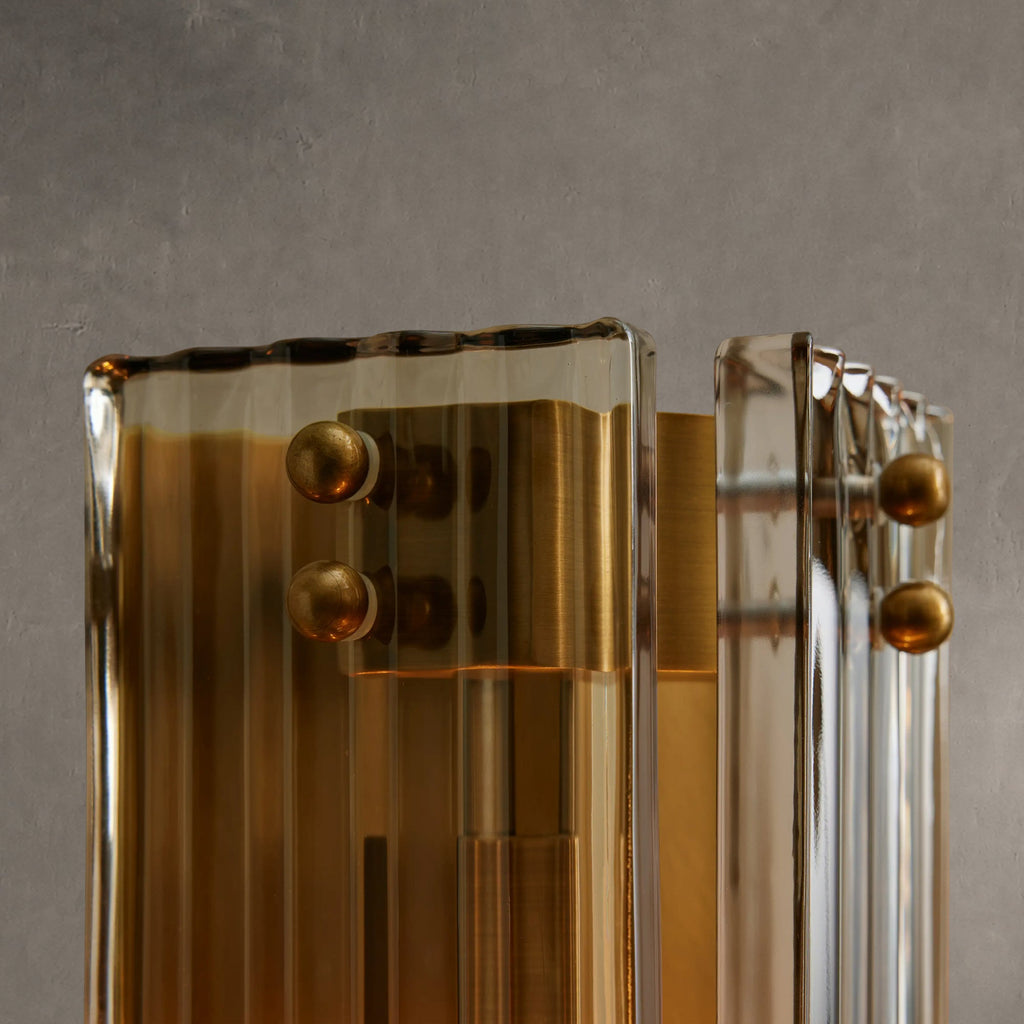 Norris Fluted Glass Wall Sconce