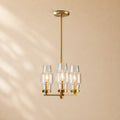 Orville Clear Glass Chandelier