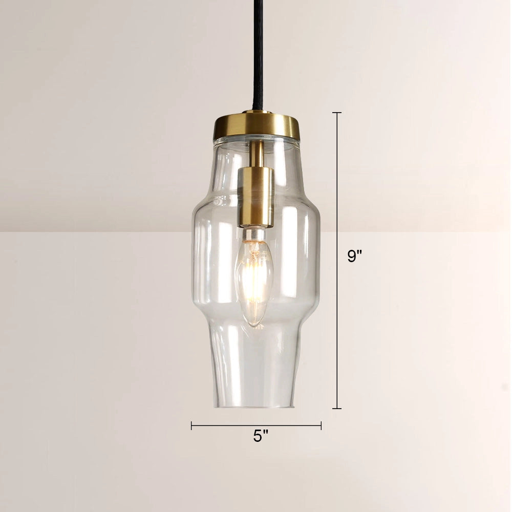 Orville Clear Glass Pendant