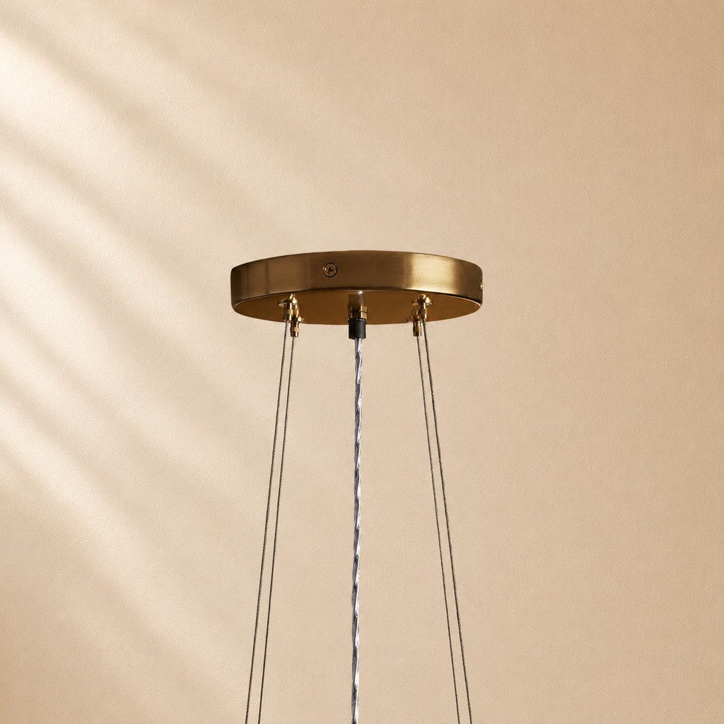 Pater Jute Fringe Tiered Chandelier