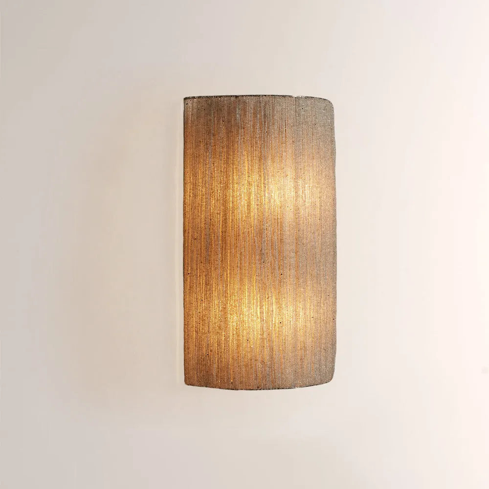 Pater Jute Fringe Beaded Wall Sconce