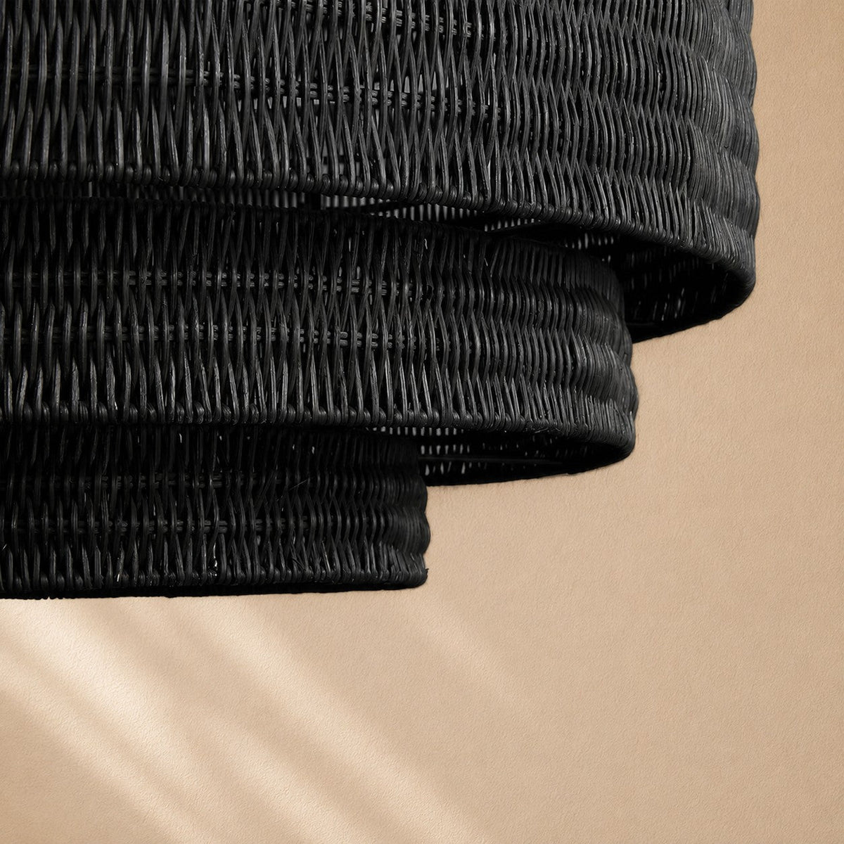 Penn Rattan Chandelier