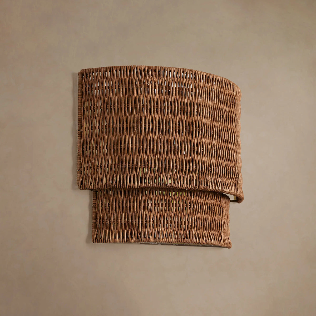 Penn Rattan Wall Sconce