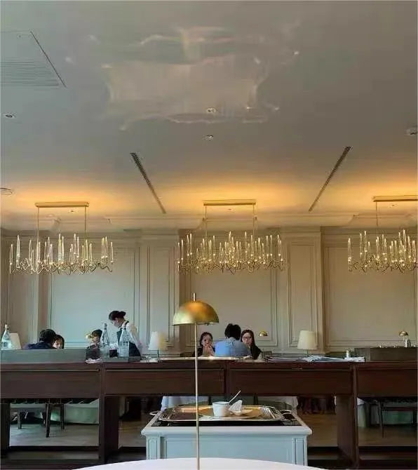 Pezzo Crystal Long Chandelier L78'' 59'' 40''