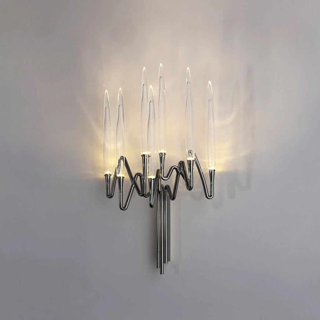 Pezzo Crystal Wall Sconce W15'' 10''