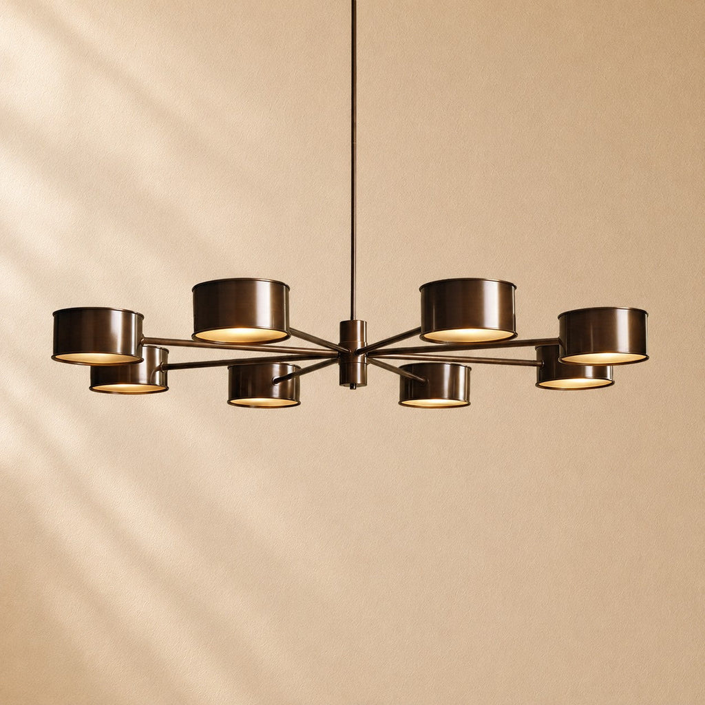 Daphny Metal Round Chandelier