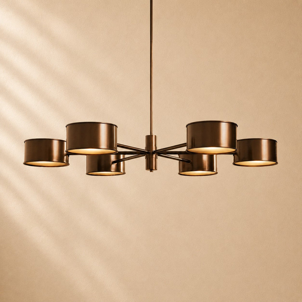 Daphny Metal Round Chandelier