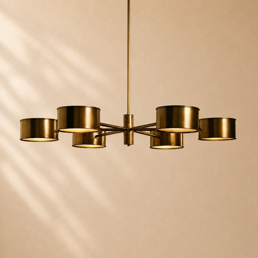 Daphny Metal Round Chandelier