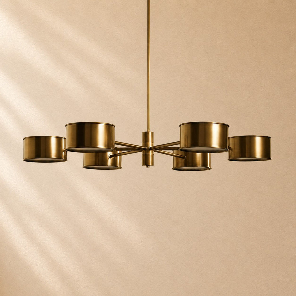 Daphny Metal Round Chandelier