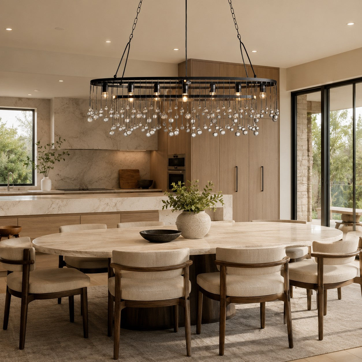 Sally Oval Chandelier