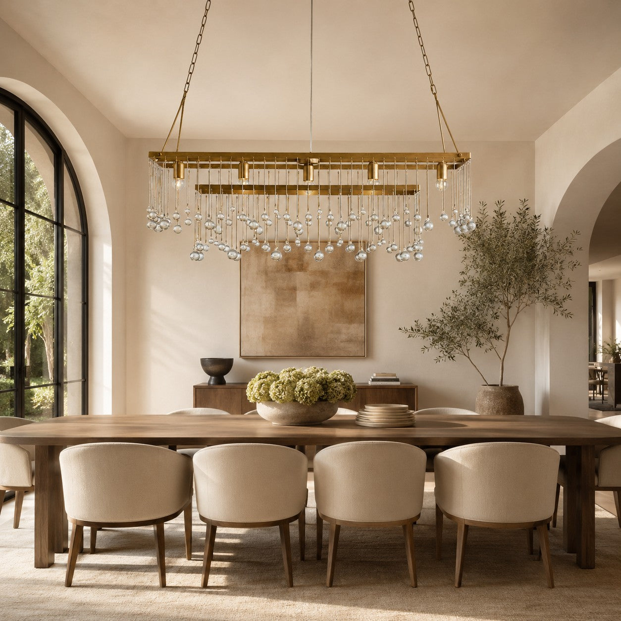 Sally Rectangular Chandelier