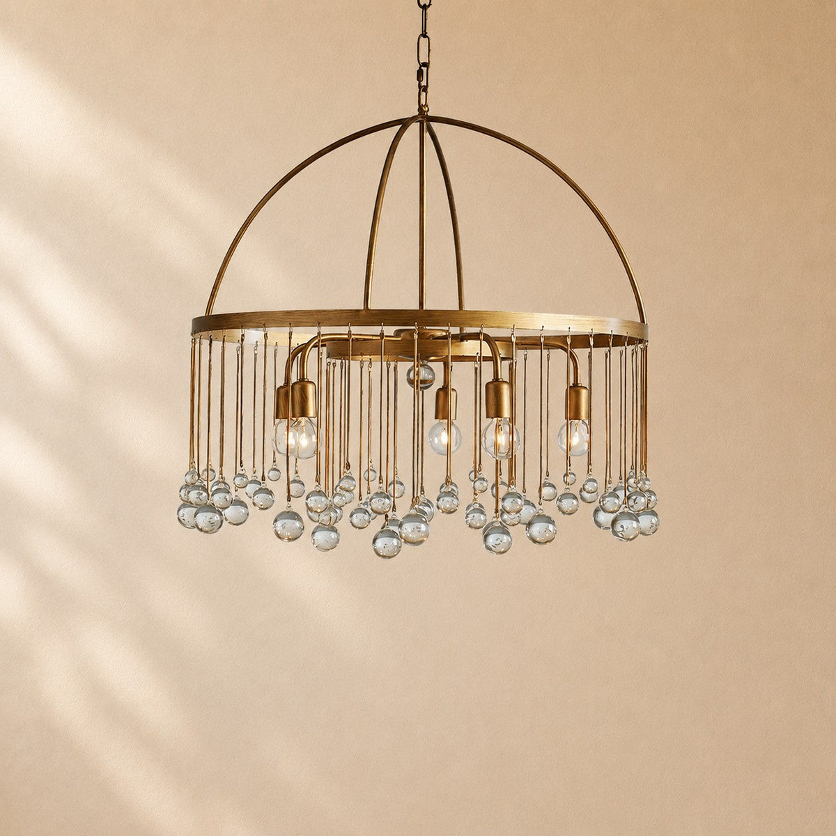 Sally Round Two-Tier Chandelier