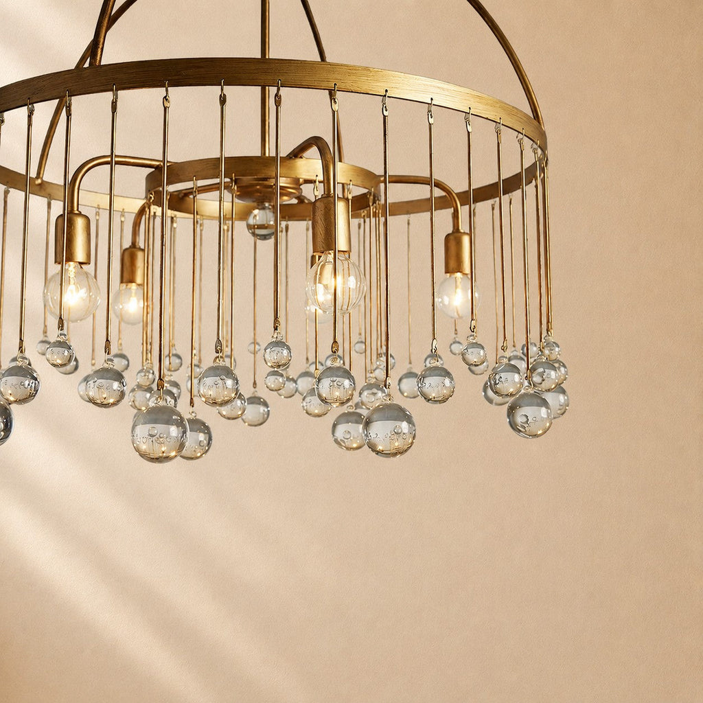 Sally Round Two-Tier Chandelier