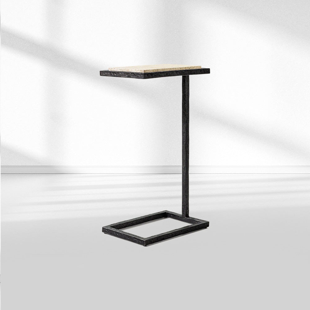 Salvidor Stone Rectangular C Table