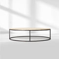 Salvidor Stone Round Coffee Table