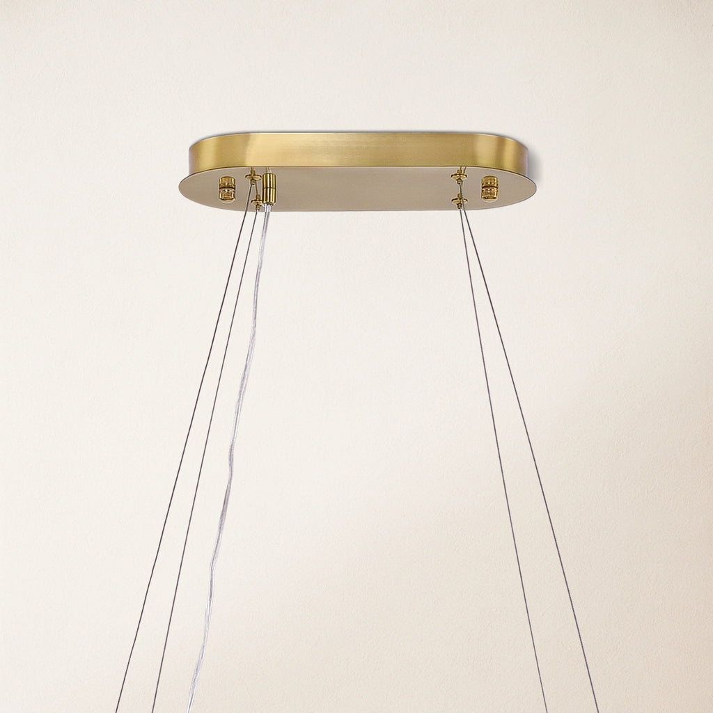 Sawyer Alabaster Rectangle Chandelier