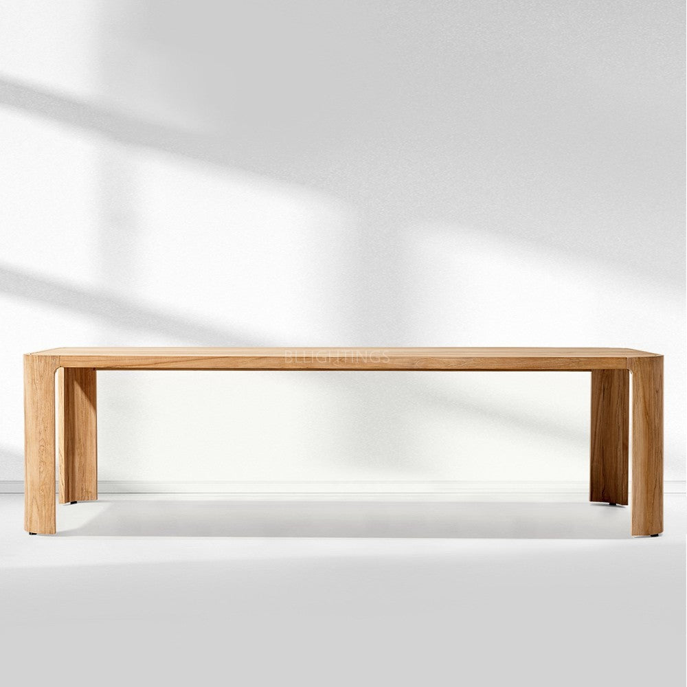 Sedan Teak Rectangular Dining Table