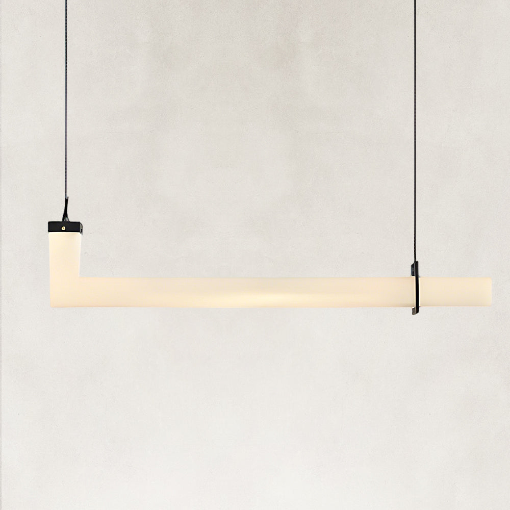 Siena Linear Alabaster Pendant Light 47"L