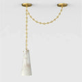 Alabaster Contemporary Vintage 1-Light Pendant