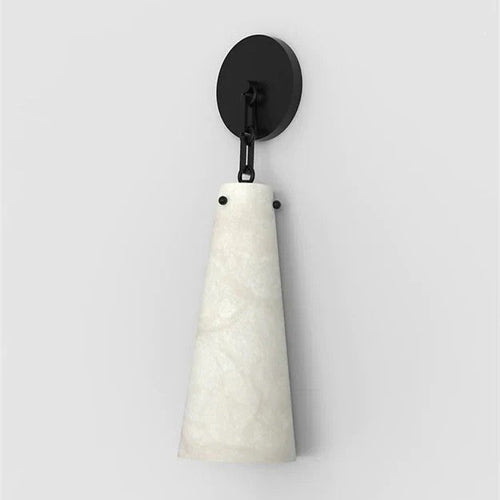 Alabaster Contemporary Wall Sconce