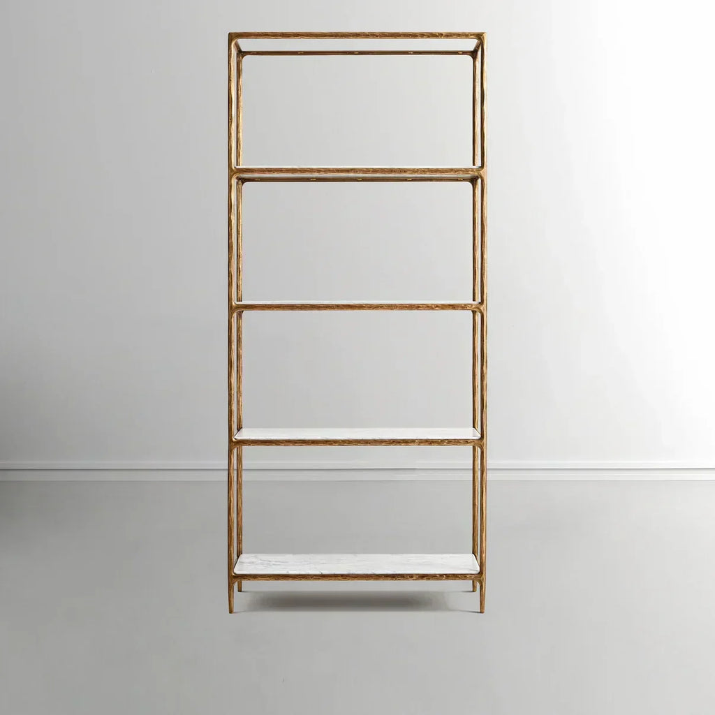 Thomson White Marble Shelving