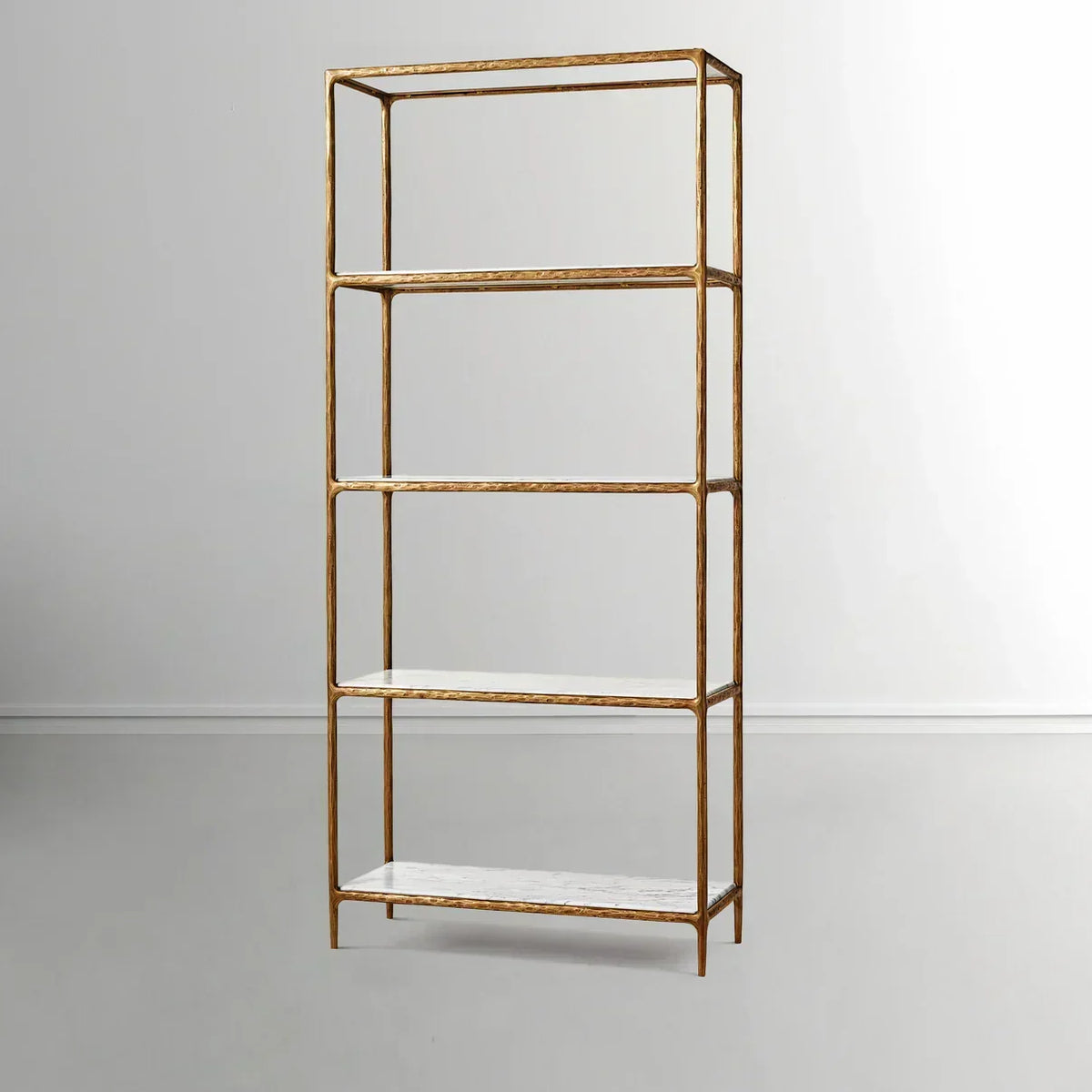 Thomson White Marble Shelving