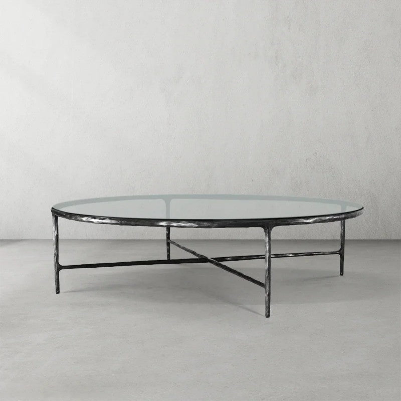 Thomson Glass Round Coffee Table