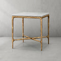 Thomson Marble Square Side Table 18" 22"