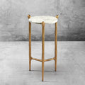 Thomson Round Horn Marble Coffee Table & Side Table