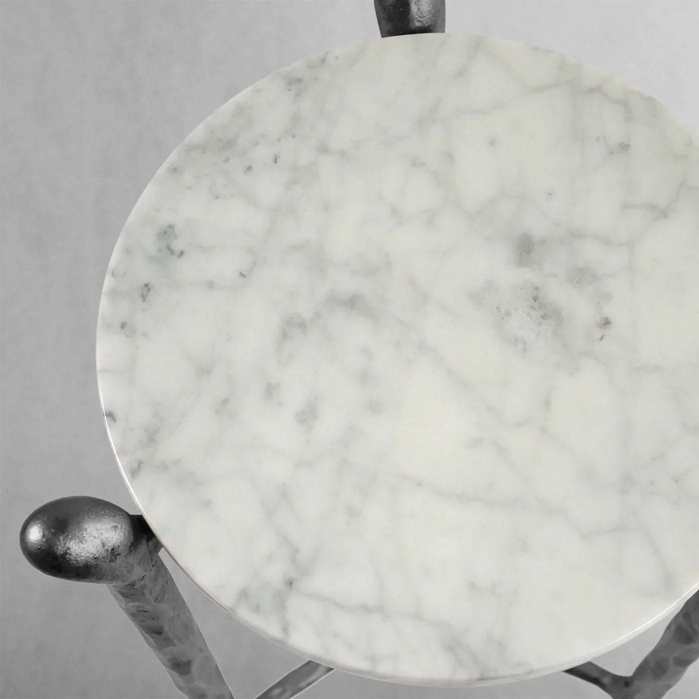 Thomson Round Horn Marble Coffee Table & Side Table