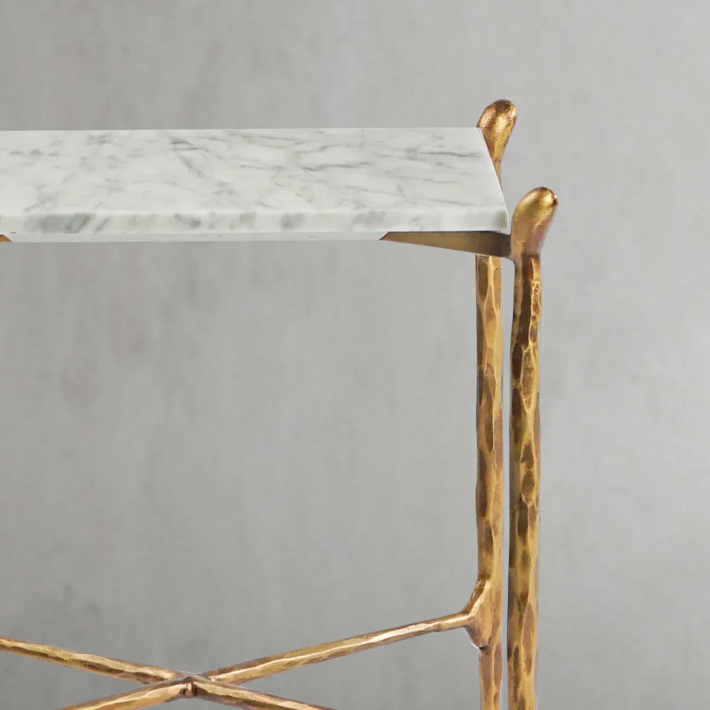 Thomson Square Marble Side Table